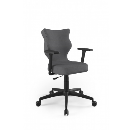 Křeslo kancelářské otočné  PERTO , černá Solar 33 velikost 6