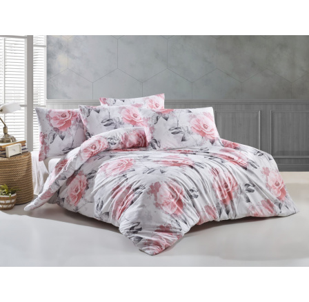 Povlečení francouzské bavlna 240x220,70x90 Ander růžová