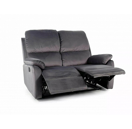 Pohovka SPENCER 2 VELVET, Šedý Bluvel 14