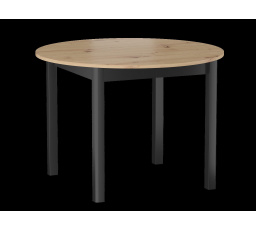Rozkládací stůl dub artisan/černý 100140x100 ST5-FX