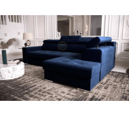 Rohová sedací souprava s funkcí spaní MARGO I 260×185 - pravá