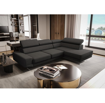 Rohová sedací souprava MILANO I - hnědá , pravá Rohová sedací souprava MILANO I - hnědá , pravá