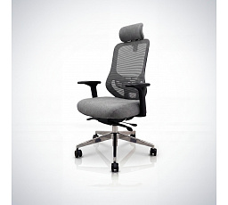 Ergonomická kancelářská židle s tmavě šedou síťovinou AXIS