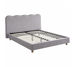 Postel 160x200 IZMIR Šedé Boucle