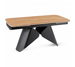 Stůl VERONA Keramický Rozkládací 160-240 cm Dub/Černý