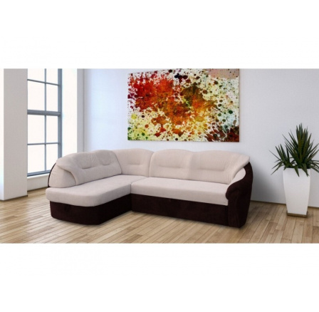 Rohová sedací souprava ALICJA, levý roh, potah: SORO 97