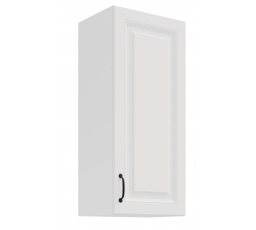 Horní skřínka STILO - 40 G-90 1F, Bílá/Bílá