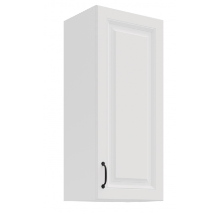 Horní skřínka STILO - 40 G-90 1F, Bílá/Bílá