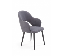 Jídelní židle K364, šedý Velvet