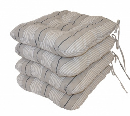 Sedák UNI látka Antik pruh set 4 kusy