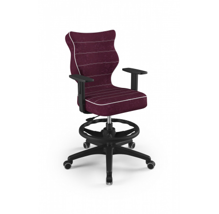 Kancelářské křeslo DUO , černá Visto 07 velikost 5 WK+P