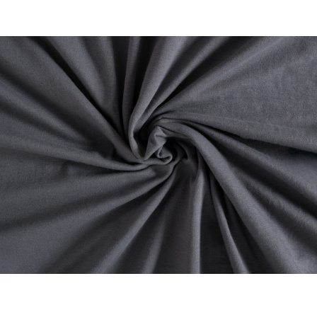 Jersey prostěradlo EXCLUSIVE tmavě šedé 180x200 dvojlůžko Jersey prostěradlo EXCLUSIVE tmavě šedé 180x200 dvojlůžko