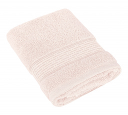 Froté osuška 70x140cm proužek 450g sv. lososová