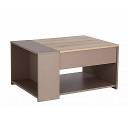 Konferenční stolek DROP, Dub / Béžová