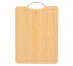 Deska BAMBOU s kovovým držadlem 40x30x1.6 cm 890029