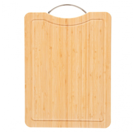 Deska BAMBOU s kovovým držadlem 40x30x1.6 cm 890029