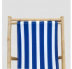 Lehátko MARE v modro-bílých pruzích 139x60x11 cm 741845