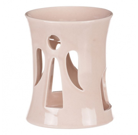 Aromalampa porcelánová, krémová barva