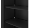 Kovová skříň JANA Compact 1750 x 800 x 400 mm, černá