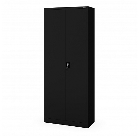 Kovová kancelářská skříň vysoká na dokumenty černá, 900x2200x400 mm: JAN H2200 Kovová kancelářská skříň vysoká na dokumenty černá, 900x2200x400 mm: JAN H2200