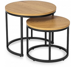 Sada stolků DELIA Dub Zlatý