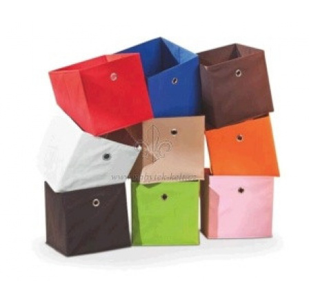 Látková zásuvka - WINNY Hnědá