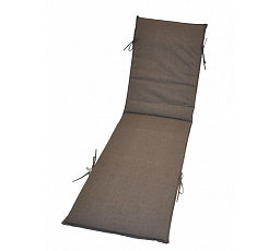 Polstr na lehátko UNI šíře 55 cm barva šedý melír