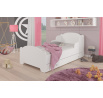 Postel s matrací a zásuvkou AMADIS WHITE 160x80 Bílá
