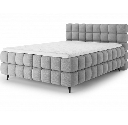 Čalouněná postel - boxspring SABENO 160x200, Calmora 04 Čalouněná postel - boxspring SABENO 160x200, Calmora 04