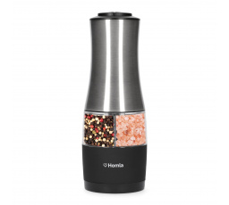DISAS Mlýnek na pepř a sůl stříbrný 18 cm