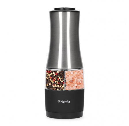 DISAS Mlýnek na pepř a sůl stříbrný 18 cm