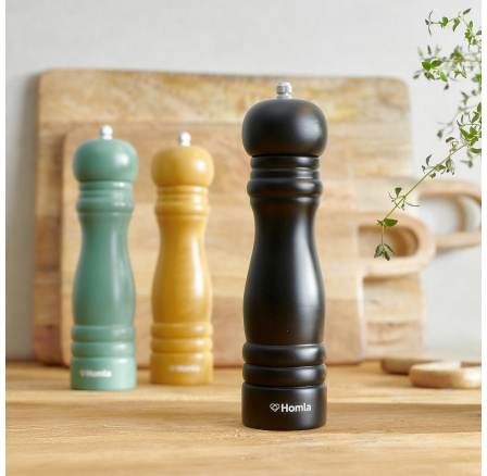 RUBBY CLASSIC černý mlýnek 22 cm