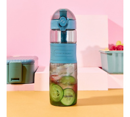 Láhev POPPIE modrá 0.6 l 896199