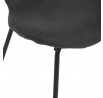 Jídelní židle, šedá, látka, CT-S8010 GREY2