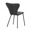 Jídelní židle, šedá, látka, CT-S8010 GREY2