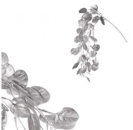 Eukalyptus - umělá převislá větev, barva stříbrná