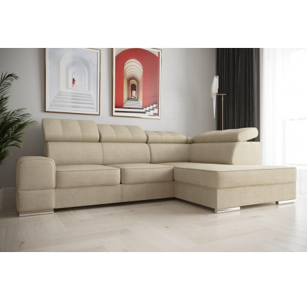 Rohová sedací souprava ROYAL I 260×185 - pravá, béžová Rohová sedací souprava ROYAL I 260×185 - pravá, béžová