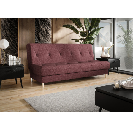 Rozkládací pohovka KARO 200 cm - bordó Rozkládací pohovka KARO 200 cm - bordó