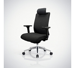 Ergonomická kancelářská židle černá VECTOT