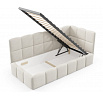 Postel TUNIS 200 x 120, vysoký bok, Paros 2, Pravá