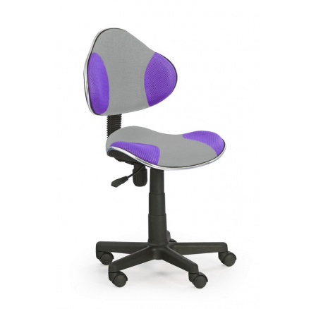 Židle OZY-G2- šedo fialová