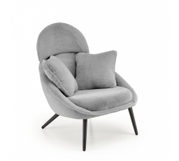 Křeslo Lounge MERRY, šedé