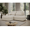 Ripeli Corner Sofa Bed with Storage, Beige Velvet, Left-Hand Facing Modullo 18 180x128 Left 1
