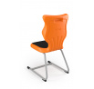 Židle C-Line Soft velikost 6, Oranžová/Šedá