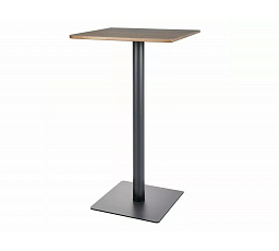 Barový stůl BT006, Dub Artisan/Černý mat