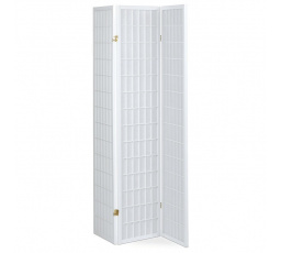 Paraván, masiv, bílá, EF-E803 WT