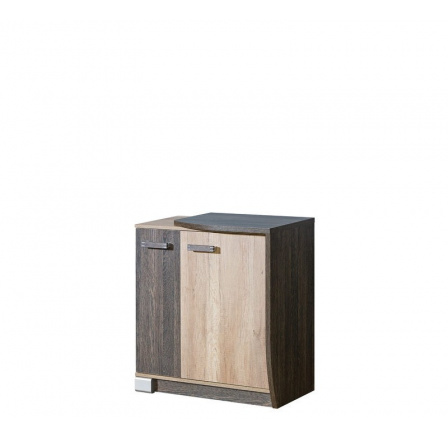 Systém "ROMERO" R16 (Komoda 2D) - Strana: P; Barva: arusha Systém "ROMERO" R16 (Komoda 2D) - Strana: P; Barva: arusha