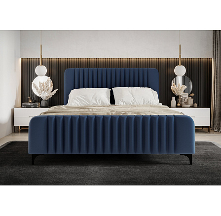 POSTEL MODENA PŘÍRODNÍ KŮŽE - 160 cm x 200 cm POSTEL MODENA PŘÍRODNÍ KŮŽE - 160 cm x 200 cm