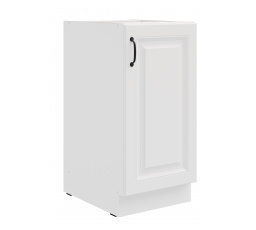 Dolní skřínka STILO - 40 D 1F BB, Bílá/Bílá