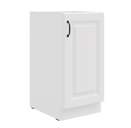 Dolní skřínka STILO - 40 D 1F BB, Bílá/Bílá